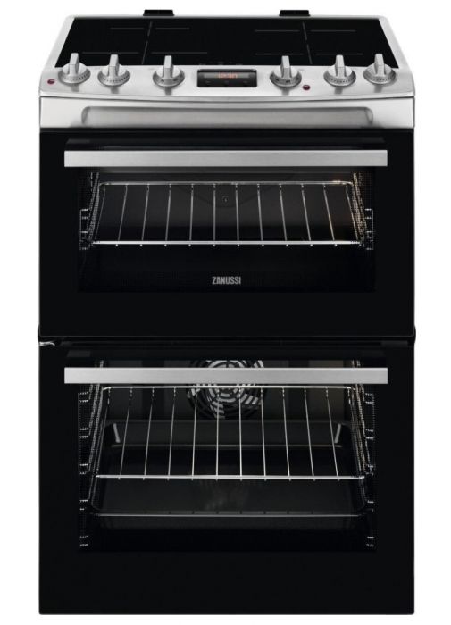 zanussi induction cooker black