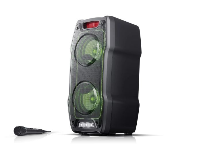 Sharper image rock box wireless shop karaoke speaker