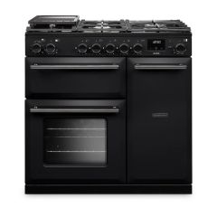 Smeg AURA90DFP/19276 image of 90cm range cooker in black