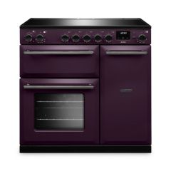 Rangemaster AURA90EIP/19290 image of 90cm induction range cooker in plum finish