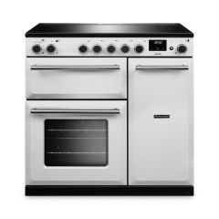 Rangemaster AURA90EIP/19331 image of 90cm induction range cooker in white finish