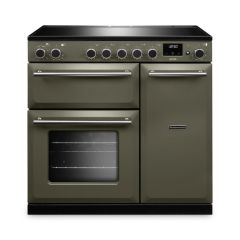 Rangaemaster AURA90EIP/19337 image of 90cm induction range cooker in river bed finish