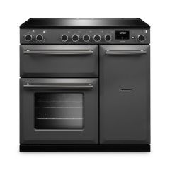 Rangemaster AURA90EIP/19338 image of 90cm induction range cooker in slate finish