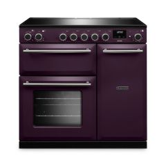 Rangemaster AURA90EIP/19338 image of 90cm induction range cooker in plum finish