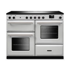 Rangemaster AURO110EI/19363 image of 110cm induction range cooker in white finish