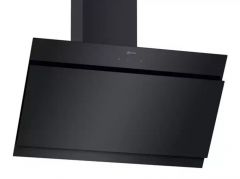 Neff D95IHM1S2B Black 90cm Angled Cooker Hood