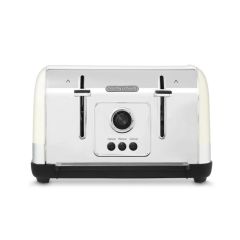 Morphy Richards 240132 4 Slice Toaster In Cream