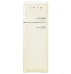 Smeg FAB30LCR6UK image of retro fridge freezer in cream