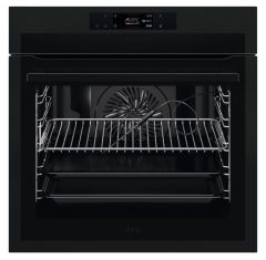 AEG BPE748380T Pyrolytic Built In Single Oven - A++ Rated - Matte Black
