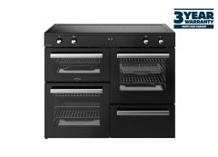 Belling 444411807 Cookcentre 110EI 110cm Electric Induction Range Cooker - Black
