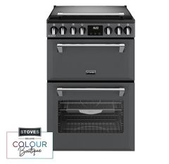 Stoves Richmond Deluxe 60DF 60cm Dual Fuel Mini Range Cooker - Anthracite