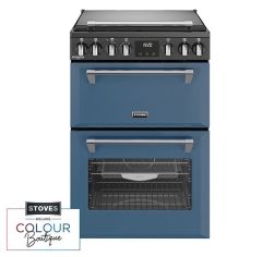 Stoves Richmond Deluxe 60DF 60cm Dual Fuel Mini Range Cooker - Twilight Blue