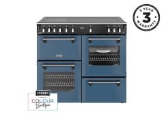 Stoves 444412023 Richmond Deluxe 100EI 100cm Electric Induction Range Cooker - Twilight Blue