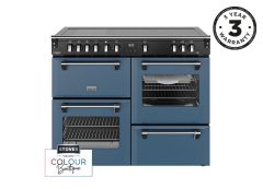 Stoves 444412035 Richmond Deluxe 110EI 110cm Electric Induction Range Cooker - Twilight Blue