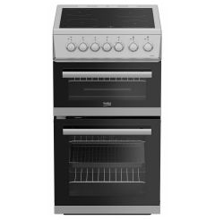 Beko EDVC503S 50cm Electric Cooker In Silver