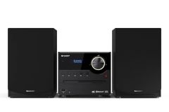 Sharp XLB517D CD Micro System With Bluetooth
