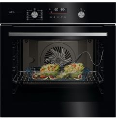AEG GA5CB50FAB single oven in gloss black