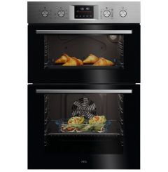 AEG OU5CP40M double oven in stainless steel