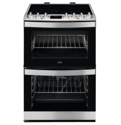AEG CCB6760ACM 60cm Electric Cooker In Stainless Steel