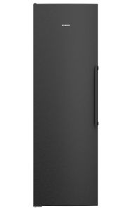 Siemens KS36NAXCG larder fridge in brushed black steel