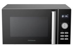 Statesman SKMG0923DSS Microwave With Grill In Silver & Black