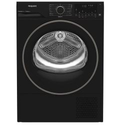 Hotpoint CHD94MBBSUK heat pump tumble dryer in black