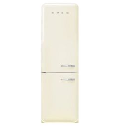 Smeg FAB32LCR6UK image of retro fridge freezer in cream