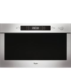 Whirlpool AMW423IX Absolute Built In Solo Microwave, Stainless Steel 