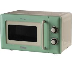 Ariete AR3961 image of retro-style microwave in green