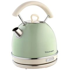 Ariete AR7704 Vintage 1.7L Dome Cordless Kettle - Green