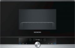 Siemens BE634LGS1B Built-In Microwave With Grill, Stainless Steel 