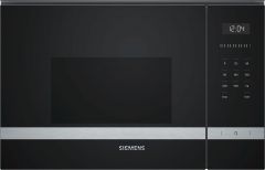 Siemens iQ500 BF555LMS0B Built-In Solo Microwave, Black