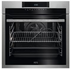 AEG BPE742320M Built In Single Oven In Stainless Steel