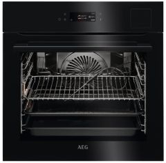 AEG BSK792380B SteamPro Sous Vide Built In Single Oven - A++ Rated, Black