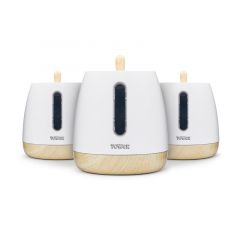 Tower Scandi T826031W White Set Of 3 Canisters