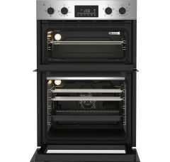 Beko CDFY22309X Built In Electric Double Oven - Stainless Steel 