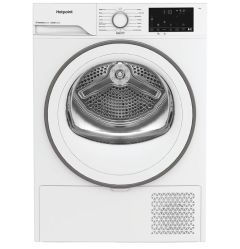 Hotpoint CHD93MWWSUK Heat Pump Tumble Dryer In White