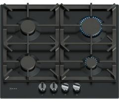 Neff T26CIP8S0 58cm Gas Hob In Black