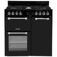 Leisure Cookmaster 90cm Black Dual Fuel Range Cooker - CK90F232K