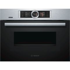 Bosch CMG676BS6B Serie 8 Compact Oven with Microwave - Stainless Steel 