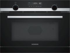 Siemens CP565AGS0B iQ500 Built In Combination Microwave Oven With Steam - Stainless Steel