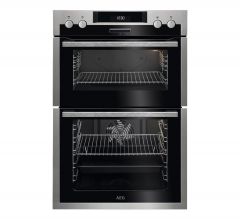AEG DCS431110M Built In Multifunction Double Oven, Stainless Steel 
