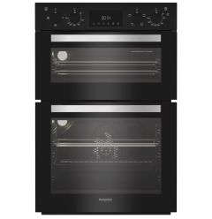 Hotpoint DIH10B Double Oven In Black