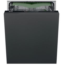 Smeg DIL331C image of integrated dishwasher with door ajar