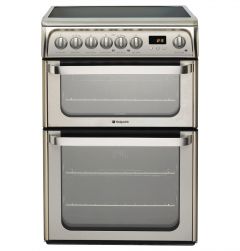Hotpoint HUE61X 60cm Stainless Steel Electric Cooker