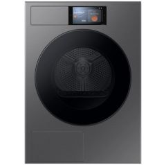 Samsung DV90F09F4SU1 Heat Pump Tumble Dryer In Dark Grey