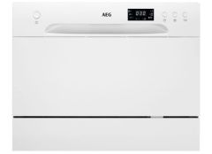 AEG FFB21200CW Compact Dishwasher