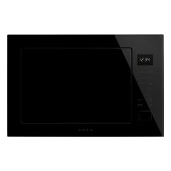 Smeg Musa FMI225BI Built In Microwave With Grill, 25L - Black 