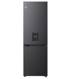 LG GBFSJ10DEP image of 60cm fridge freezer in matte black