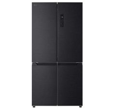 LG GMM42ABBEH image of multi door fridge freezer in matte black